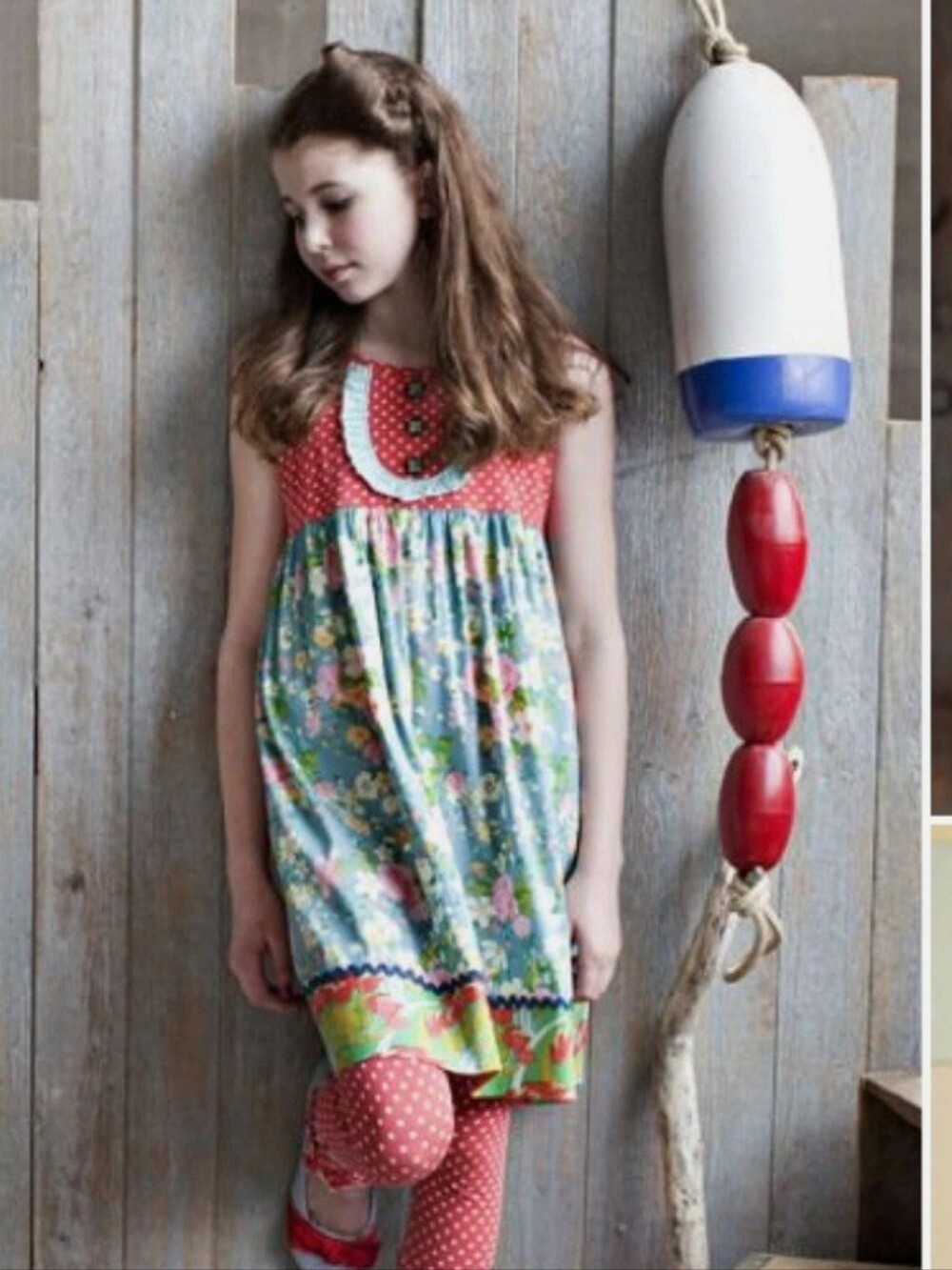 Matilda Jane Original Red Schoolhouse Dress Good Hart Size 10